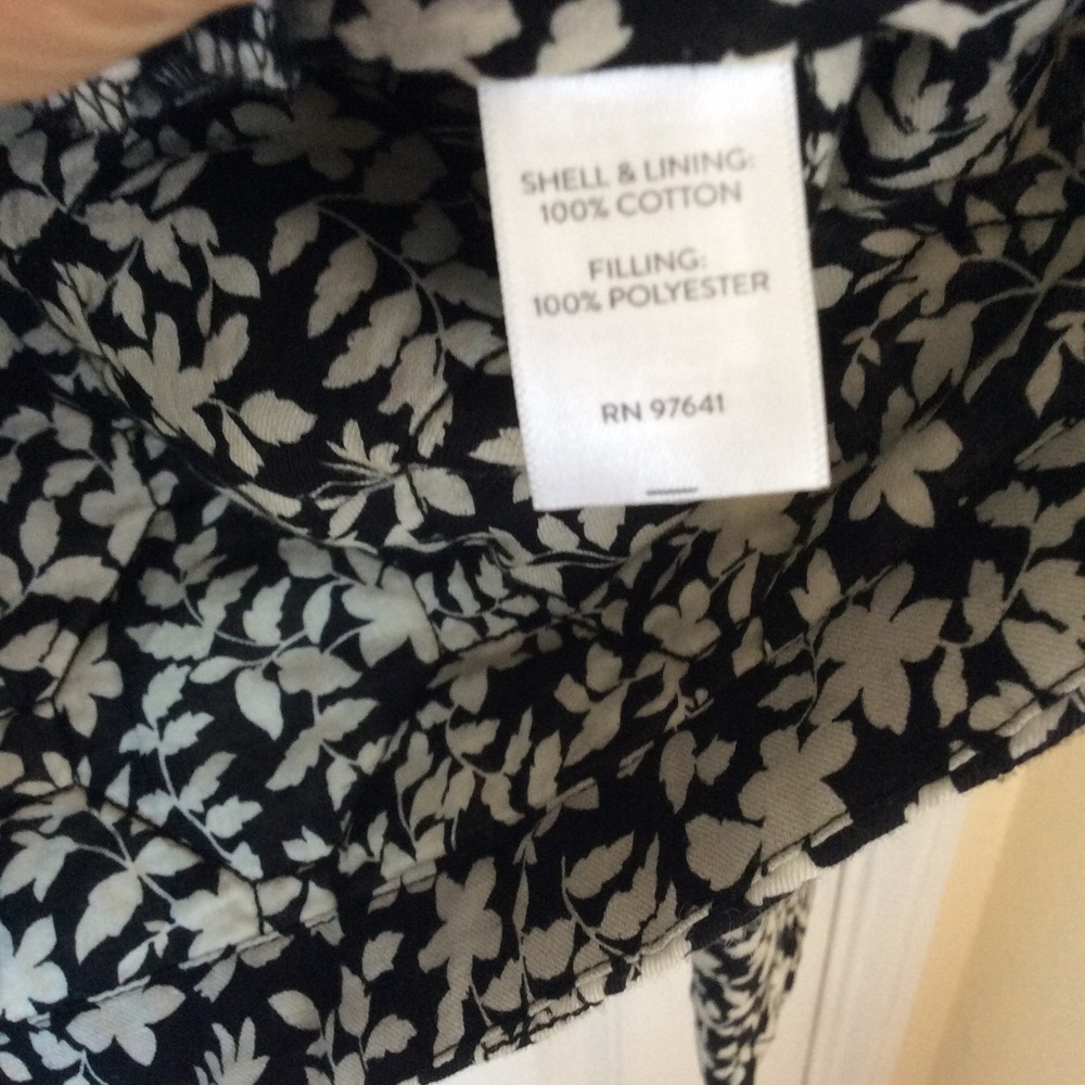 J.Jill Quilted Floral Jacket size L - Picture 7 of 8